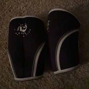 Heavily Used workout knee sleeves